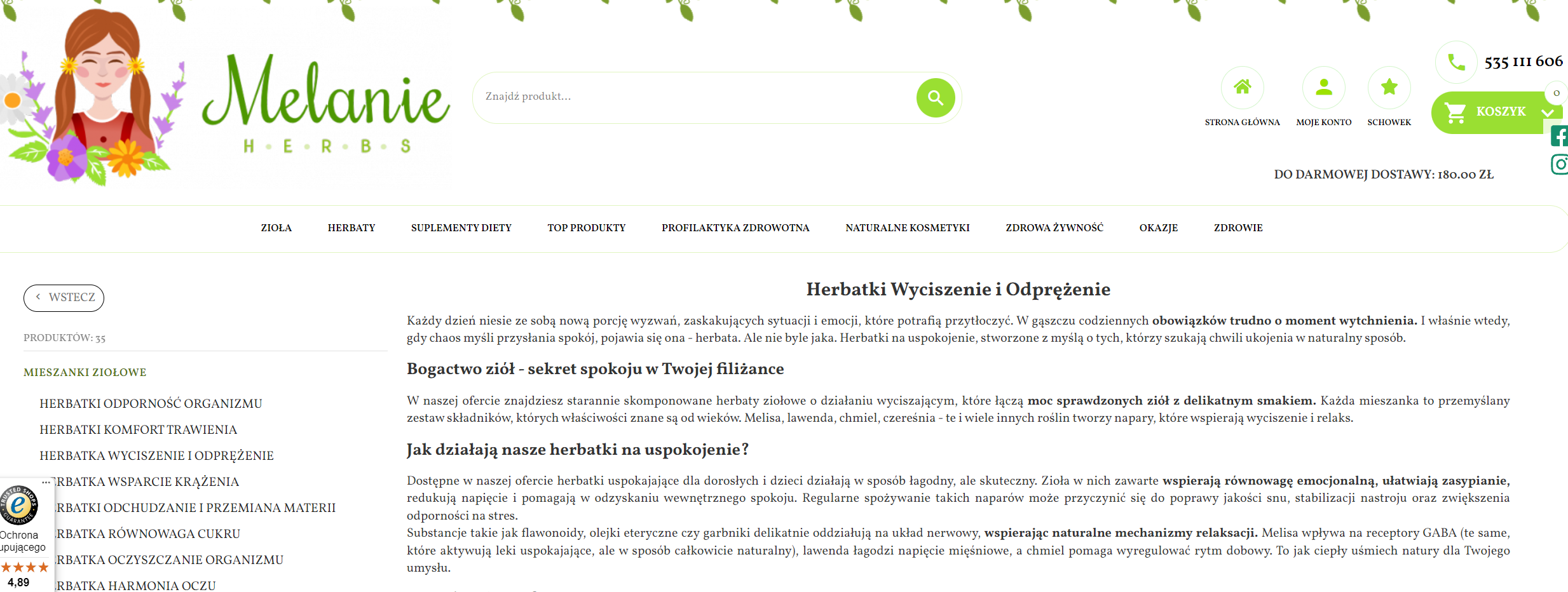 Herbatki na uspokojenie z perspektywy medycyny ludowej i współczesnej fitoterapii - porównanie podejść