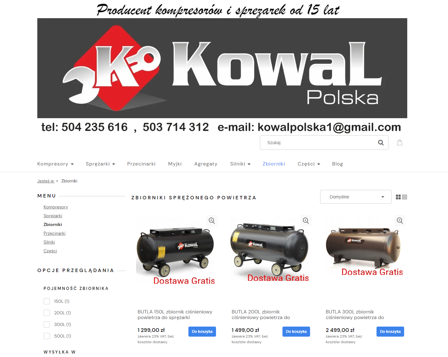 Zbiorniki sprężonego powietrza a efektywność energetyczna systemów pneumatycznych